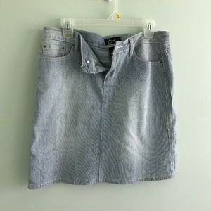 Earl jeans stripes skirt